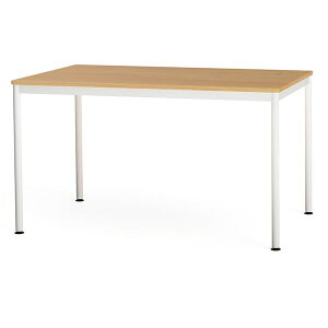 �t���b�g�e�[�u�� ��120x75cm FDF-1275KMW �I�[�N�^�z���C�g �g���i