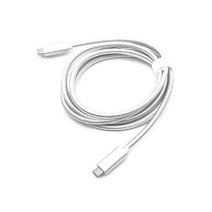 y3Zbgz {gXgeNmW[ JTT USB3.2 Gen2 TYPE-C to TYPE-CP[u 2m SLIVER JTCC322-20SVX3