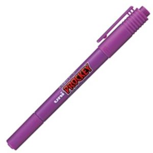 (業務用300セット) 三菱鉛筆 水性ペン/プロッキーツイン 水性顔料インク PM-120T.12 紫 送料無料！