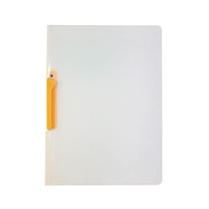 (まとめ) クリップインファイル A4判タテ型 SSS-105-51 オレンジ 1冊入 【×20セット】