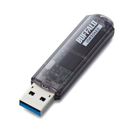 （まとめ） バッファロー USB3.0対応 USBメモリー スタンダードモデル 16GB ブラック RUF3-C16GA-BK 1個 【×2セット】