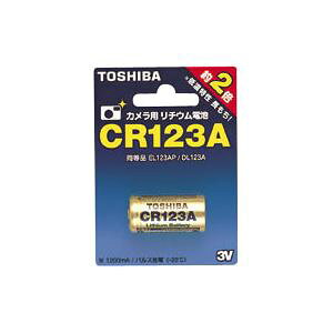 �i�܂Ƃ߁j ���� TOSHIBA �J�����p���`�E���d�r CR123AG 1�� �y×5�Z�b�g�z