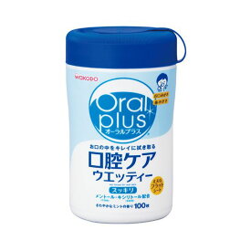 ピップアサヒグループ食品 オーラルプラス口腔ケアウエッティー100枚12個