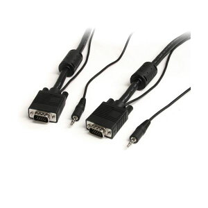 i܂Ƃ߁jStarTech.com 𑜓xVGAP[u 3.5mmXeI~jvOt 7.6m IX/IX MXTHQMM25A 1{ y×3Zbgz