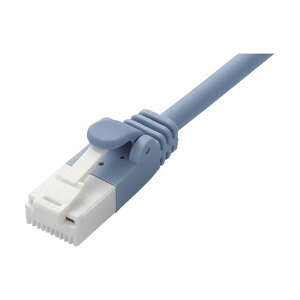 (܂Ƃ) GRc܂h~炩LANP[u Cat6A u[ 3m LD-GPAYT/BU30 1{ y×10Zbgz