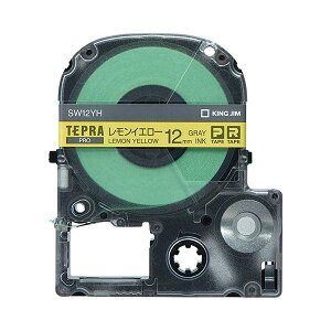 (�܂Ƃ�) �L���O�W�� �e�v�� PRO �e�[�v�J�[�g���b�W �\�t�g 12mm �������C�G���[�^�O���[���� SW12YH 1�� �y×10�Z�b�g�z