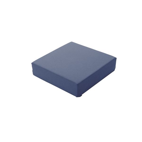 いろいろな組み合わせで自由にレイアウト出来るソファ ブロックソファー 価格 ローソファー 中 60×60cm ブルー 代引不可 送料込 寝室〕 本体：日本製 大特価 〔リビング 洗えるカバー