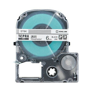 (�܂Ƃ߁j�L���O�W�� �e�v�� PRO �e�[�v�J�[�g���b�W 6mm ����/������ ST6K-5P 1�p�b�N(5��)�y×3�Z�b�g�z