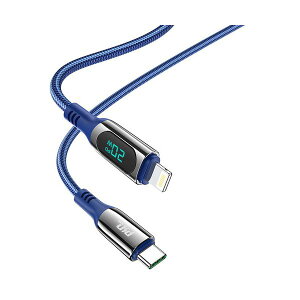JTT hoco S51fBXvCP[uPD20W Type-C to iOS u[ S51-DISPTL-BL