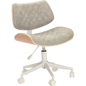 �f�X�N�`�F�A �p�[�\�i���`�F�A ��48cm �z���C�g �L���X�^�[�t�� ���~ ��] �X�`�[�� HOME�`�F�A �g���i ���r���O�y����s�z