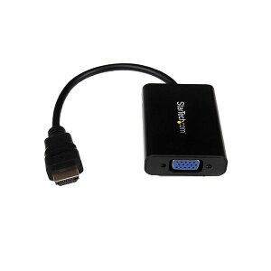 (܂Ƃ߁jStarTechHDMI-VGAϊA_v^Ro[^ I[fBIΉ HDMI-AiORGBϊRlN^ 1920×1080 HD2VGAA21y×3Zbgz