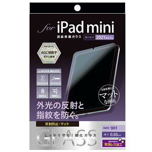 Digio2 iPad mini 2021�p �t���ی�K���X�t�B���� ���˖h�~ TBF-IPM21GG