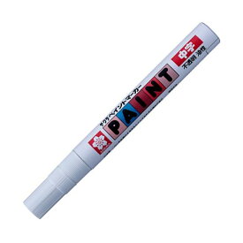 (まとめ) サクラクレパス 油性マーカー ペイントマーカー 中字 しろ PMK-B#50 1本 【×50セット】