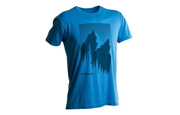 数量は多EASTON Tシャツ-Mountain Blue Lサイズ 　送料込み！