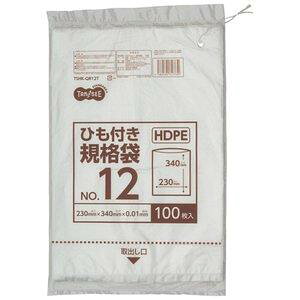 TANOSEE HDPEKi R 12 R230×^e340×0.01mm 1pbN(100) @݁I