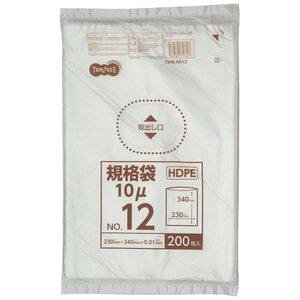 TANOSEE HDPEKi 12 R230×^e340×0.01mm 1pbN(200) @݁I