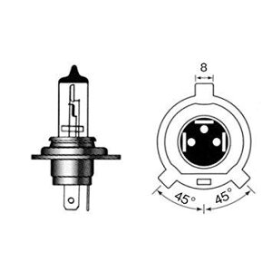 16HGH(16GH) H-4 12V60/55W��100/90W �z���C�g�S�[�X�g �@�������݁I