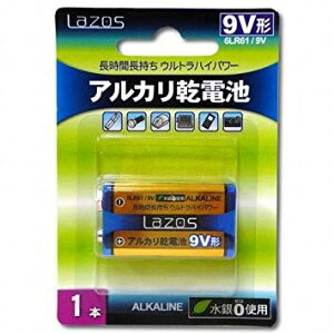 Lazos 9V �A���J�����d�r LA-9VX1 �@�������݁I