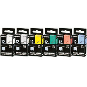 NAME LANDe[vZbg 12mm 6(XR-TAPE-12C) @݁I