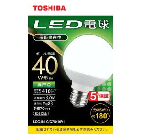  LEDd {[d` G`E26 Lz180x 40W` F LDG4N-G^G70^40V1(1)y(TOSHIBA)z