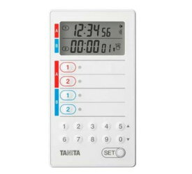 タニタ デジタルタイマー ホワイト TD-427-WH(1台)【タニタ(TANITA)】