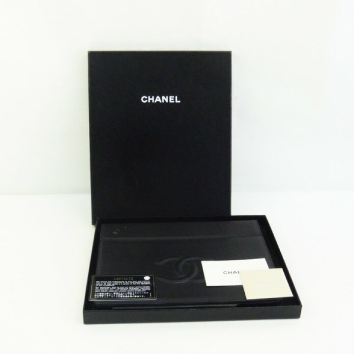 楽天市場】206320【中古】【CHANEL】【シャネル】iPadケース キャビア 