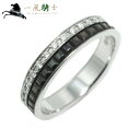 260963【送料無料】【中古】【Boucheron】【ブシュロン】キャトル フォリー リング K18WG×ブラックPVD×ダイヤモンド #50bouchero...