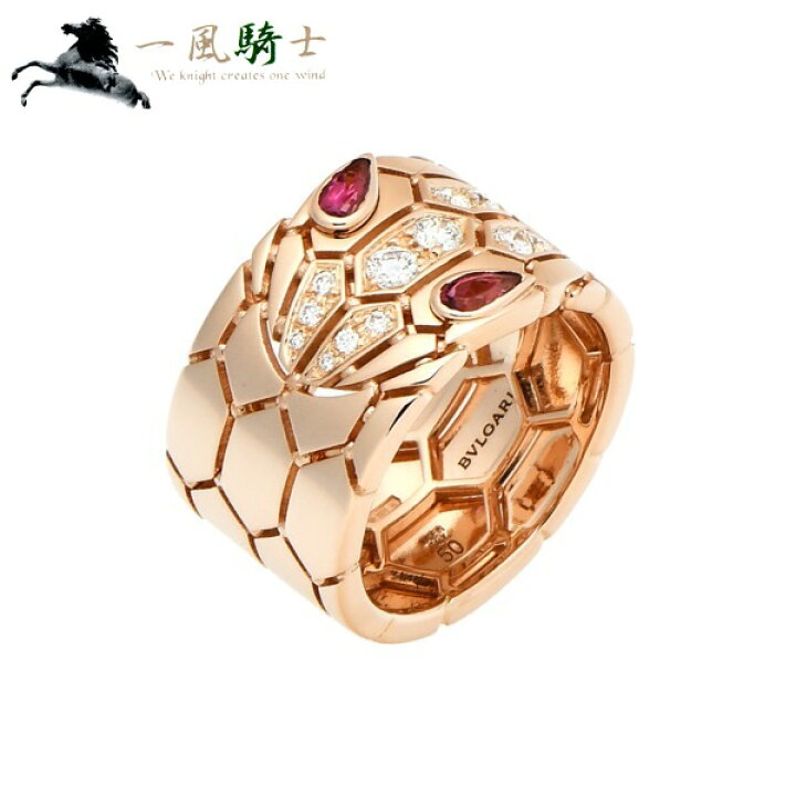 楽天市場 3959 中古 Bvlgari ブルガリ セルペンティ リング K18pg ルベライト ダイヤモンド 50bvlgari 10号 蛇 スネーク ピンクゴールド 750 指輪 アクセサリー ブランドジュエリー ウォッチニアン 旧一風騎士