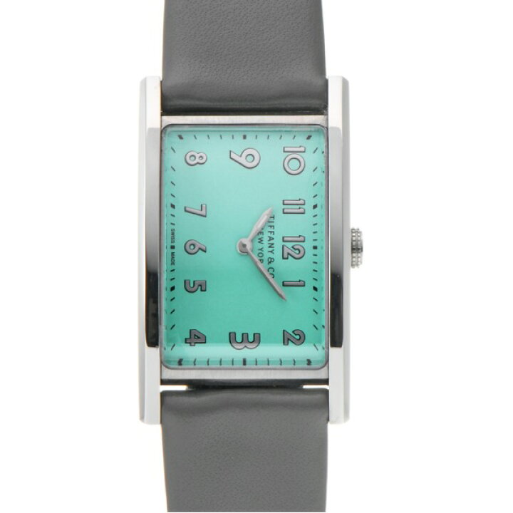 楽天市場 中古 ティファニー Tiffany Co イーストウエスト ティファニーブルー レディース 腕時計 ウォッチニアン 旧一風騎士