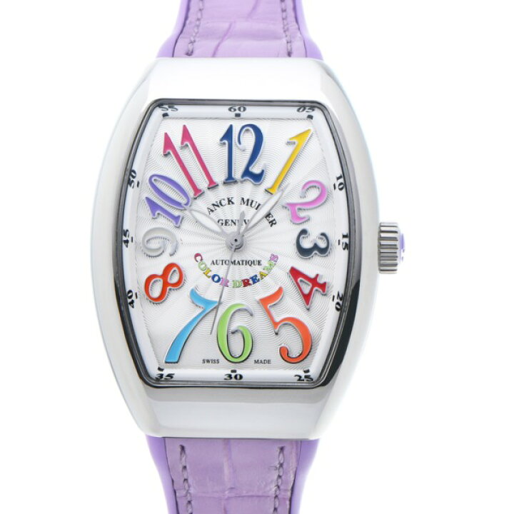 楽天市場 中古 フランクミュラー Franck Muller ヴァンガード レディ カラードリーム V35scatfocoldrm シルバー レディース 腕時計 一風騎士
