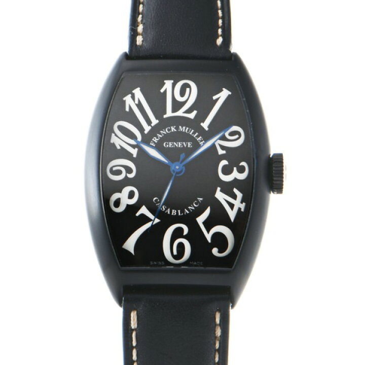 楽天市場 最大50 000円offクーポン配布中 6 15 6 18 中古 フランクミュラー Franck Muller トノウカーベックス カサブランカ 5850sccasanr ブラック メンズ 腕時計 一風騎士