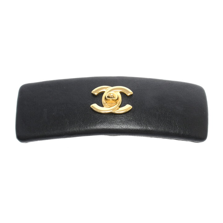 楽天市場】【中古】 シャネル CHANEL ココマーク ブラック/ゴールド 