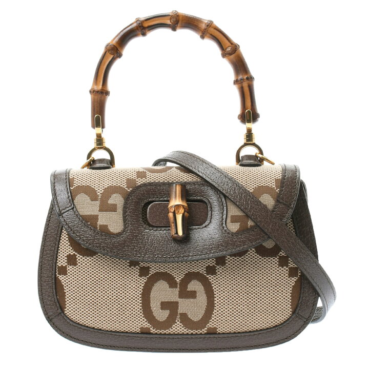 楽天市場】【未使用品】 グッチ GUCCI スモールジャンボGGバッグ 2WAY 