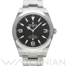 【中古】 ロレックス ROLEX エクスプローラー 214270 ランダムシリアル ブラック メンズ 腕時計