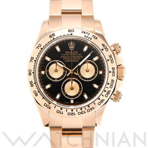 【中古】ロレックスROLEXコスモグラフデイトナ116505V番(2009年頃製造)ブラック/ピンクメンズ腕時計