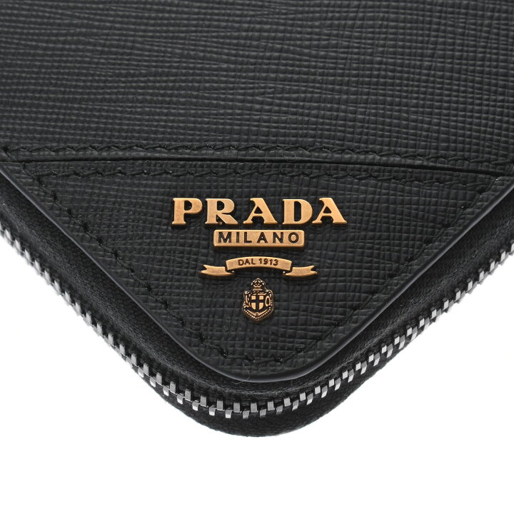 楽天市場】【未使用品】 プラダ PRADA ジップアラウンドウォレット 