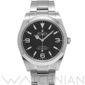 【中古】 ロレックス ROLEX エクスプローラー 214270 ランダムシリアル ブラック メンズ 腕時計