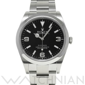 【中古】 ロレックス ROLEX エクスプローラー 214270 ランダムシリアル ブラック メンズ 腕時計