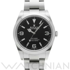【中古】 ロレックス ROLEX エクスプローラー 214270 ランダムシリアル ブラック メンズ 腕時計