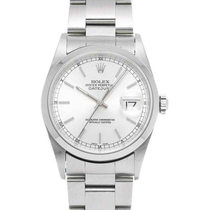 楽天市場】【中古】 ロレックス ROLEX デイトジャスト 36 16200 F番  