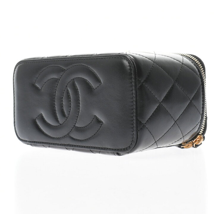 楽天市場】【新品】 シャネル CHANEL バニティ チェーンショルダー 黒 