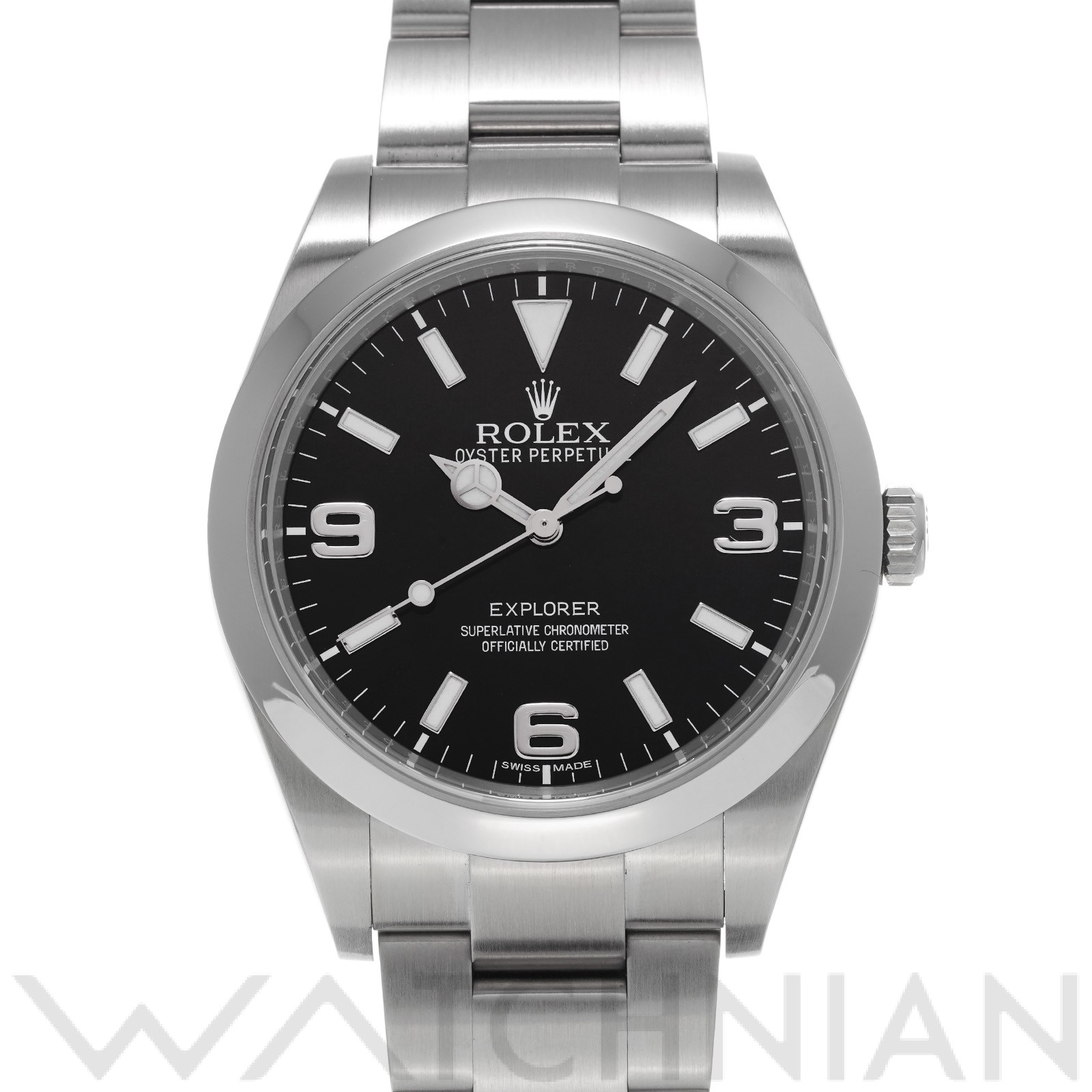  ロレックス ROLEX エクスプローラー 214270 ランダムシリアル ブラック メンズ 腕時計