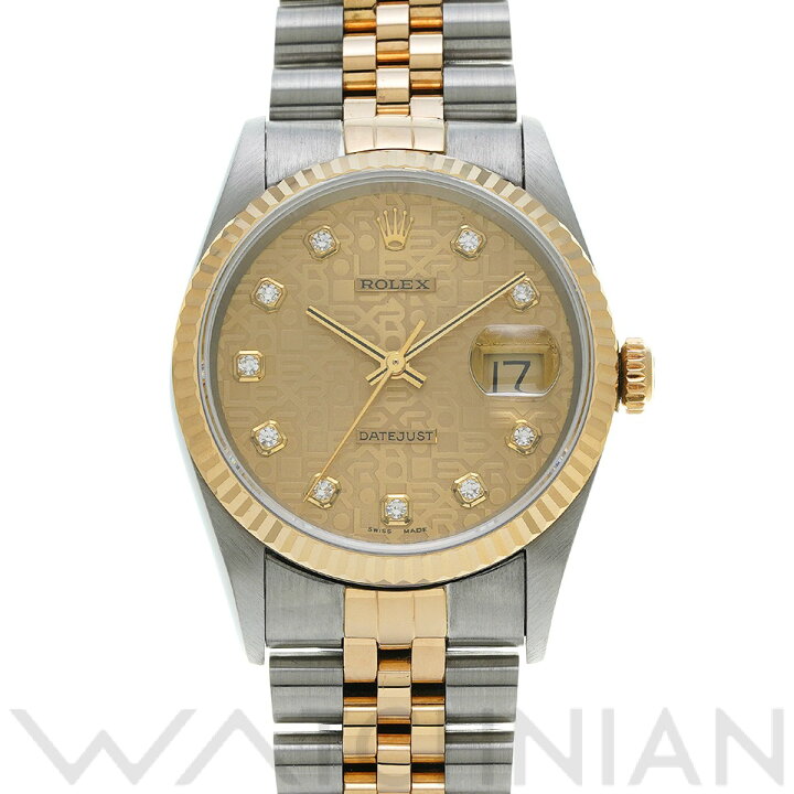 楽天市場】【中古】 ロレックス ROLEX デイトジャスト 16233G W番(1995  