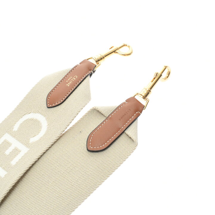 楽天市場】【未使用品】 セリーヌ CELINE ジャガード ロングストラップ 
