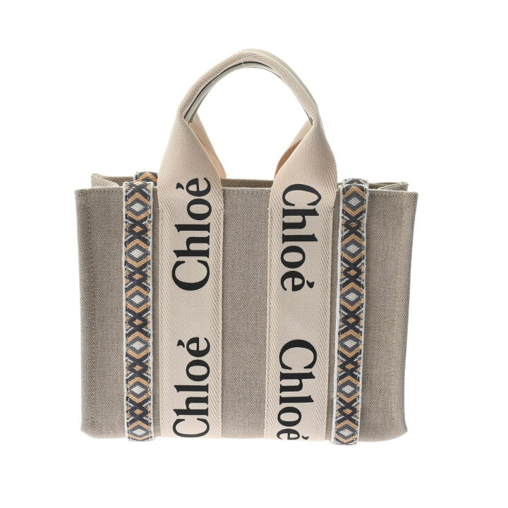 楽天市場】【未使用品】 クロエ Chloe WOODY スモールトートバッグ 