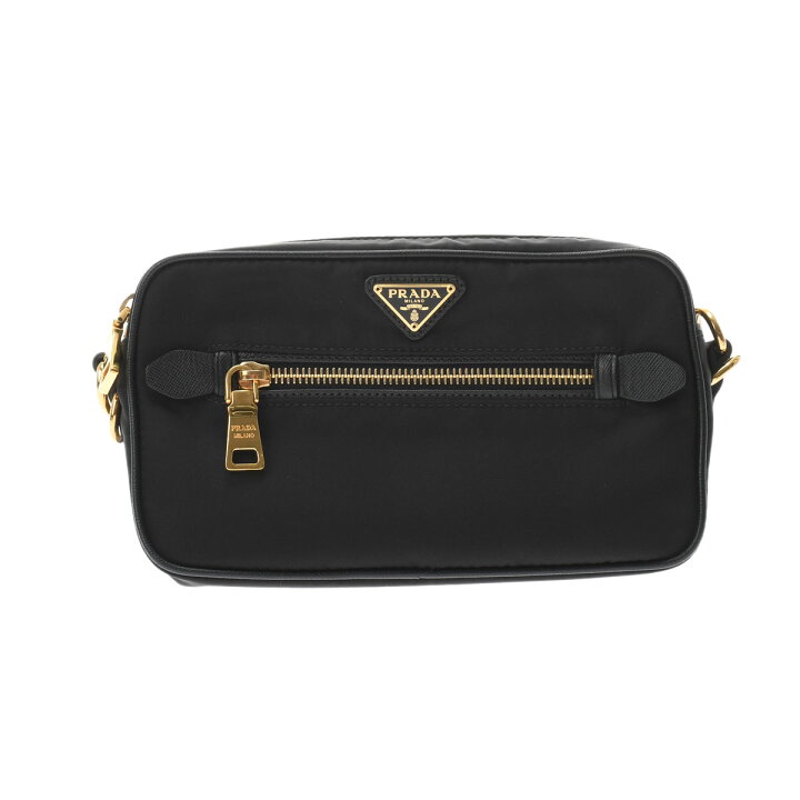 楽天市場】【中古】 プラダ PRADA ブラック/ゴールド金具 BT0773 