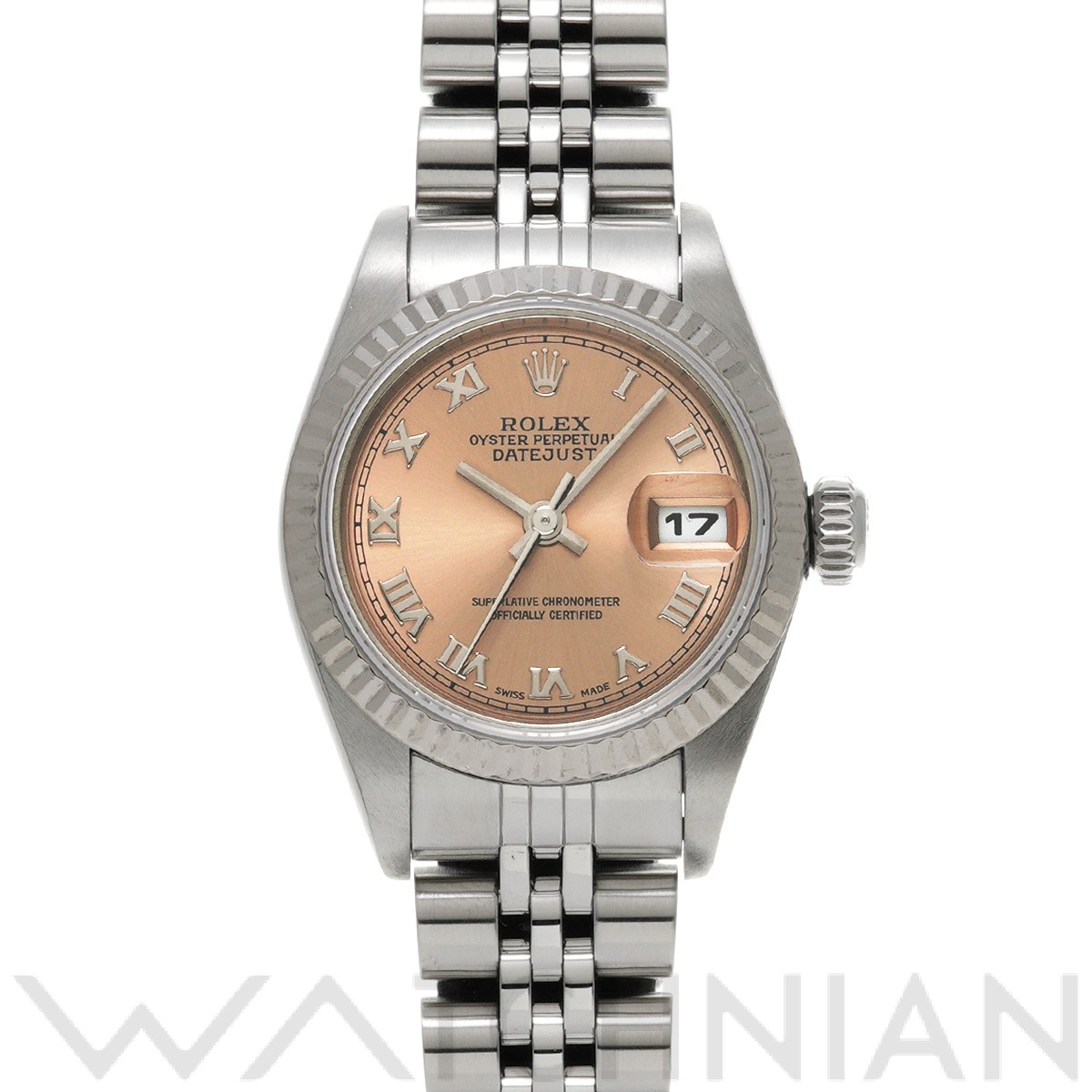 SALE／97%OFF】 ロレックス ROLEX デイトジャスト 79174 F番 2003年頃製造 ピンク レディース 腕時計