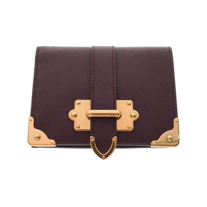 楽天市場】【未使用品】 プラダ PRADA カイエ コンパクトウォレット 