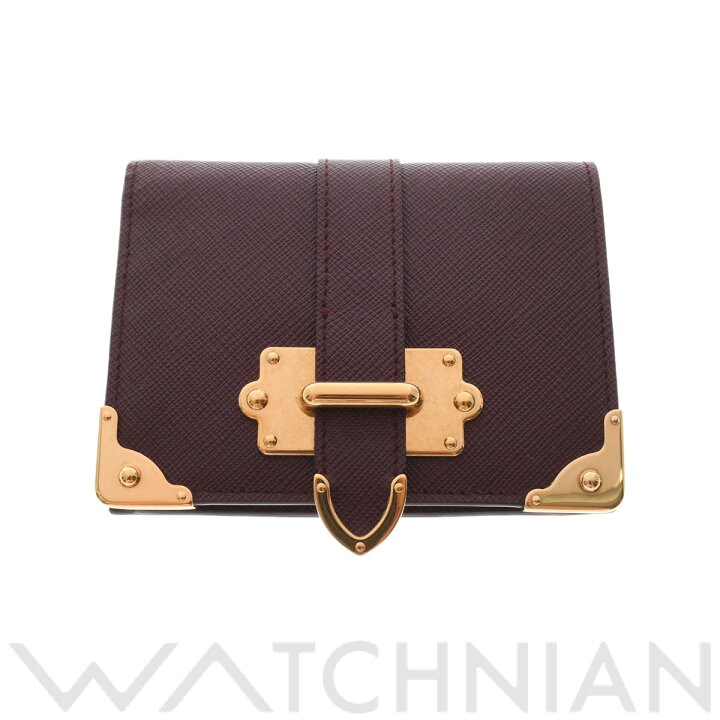 楽天市場】【未使用品】 プラダ PRADA カイエ コンパクトウォレット  