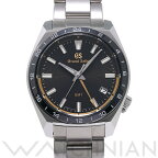 【4種選べるクーポン】【ローン60回払い無金利】【中古】 グランドセイコー Grand Seiko スポーツコレクション クォーツ GMT 140th SBGN023 ブラック メンズ 腕時計